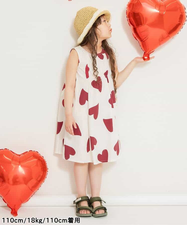 Japanese children's clothing BREEZE flared dress 80-140cm girls summer TOPS