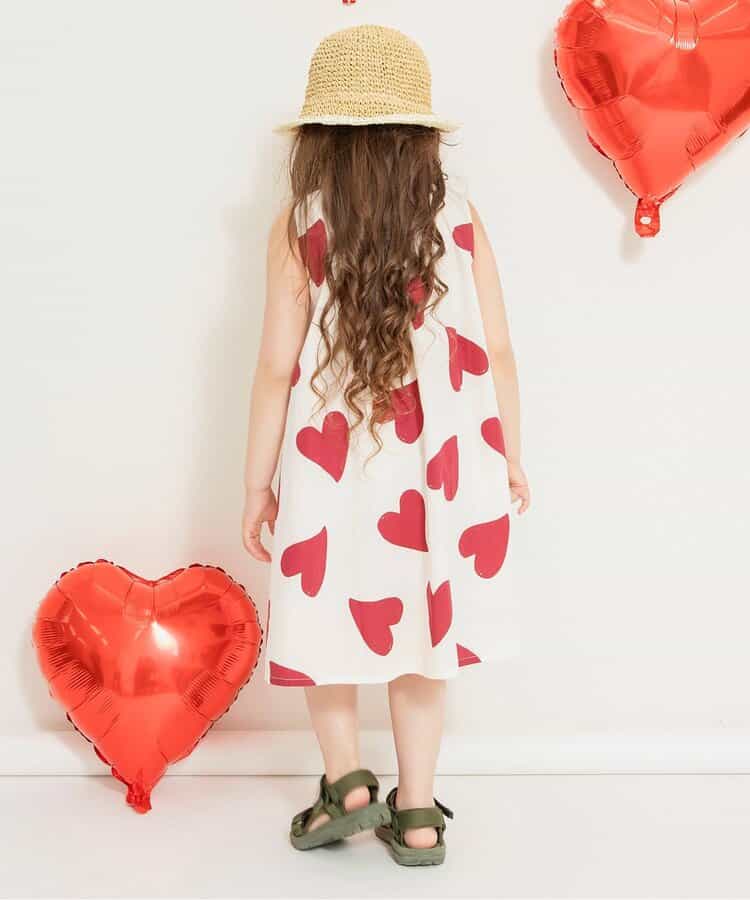 Japanese children's clothing BREEZE flared dress 80-140cm girls summer TOPS
