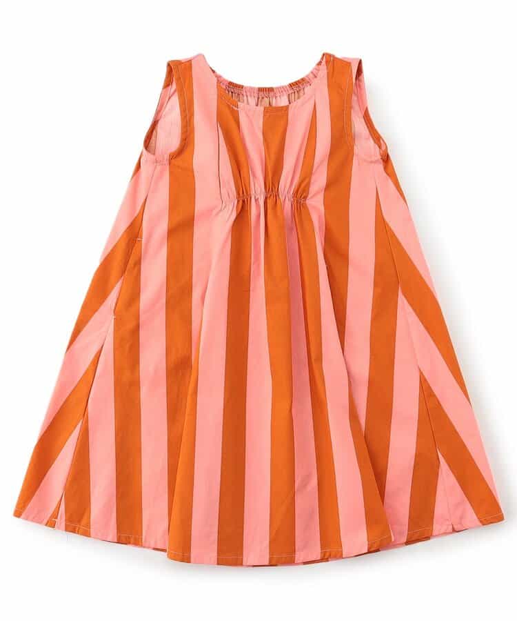 Japanese children's clothing BREEZE flared dress 80-140cm girls summer TOPS