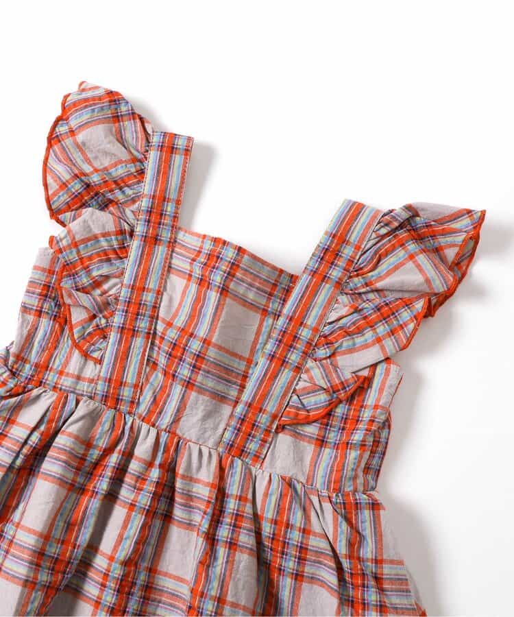 Japanese children's clothing BREEZE small flying sleeve dress 80-140cm girls summer dresses
