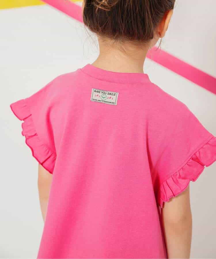Japanese children's clothing BREEZE 3D fur pattern dress 80-140cm girls summer dresses