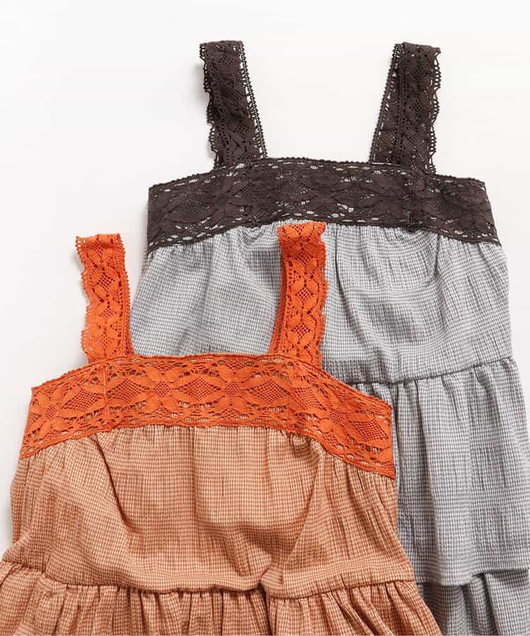 BREEZE Japanese Children's Clothing Tops and Sling Dresses 80-140cm Girls Summer TOPS DRESSES