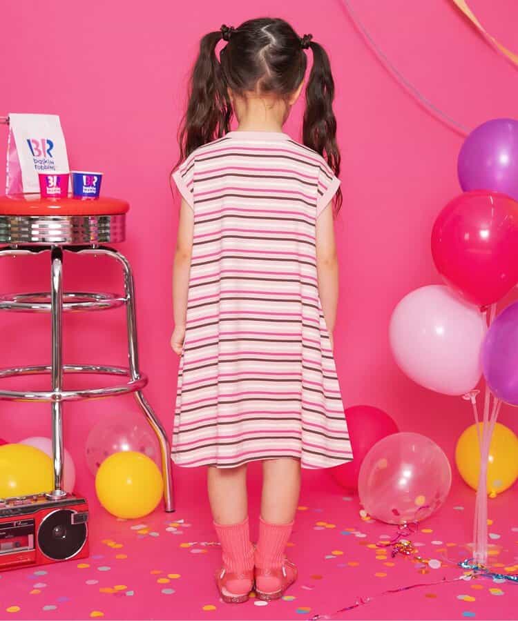 BREEZE x Baskin-Robbins Vest Dress (80-140cm) for Girls (Summer Dress)