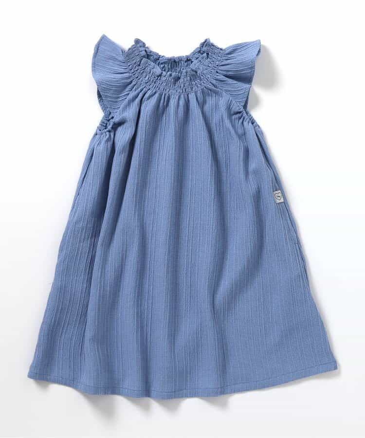 Japanese children's clothing BREEZE pleated dress 80-140cm girls summer dresses