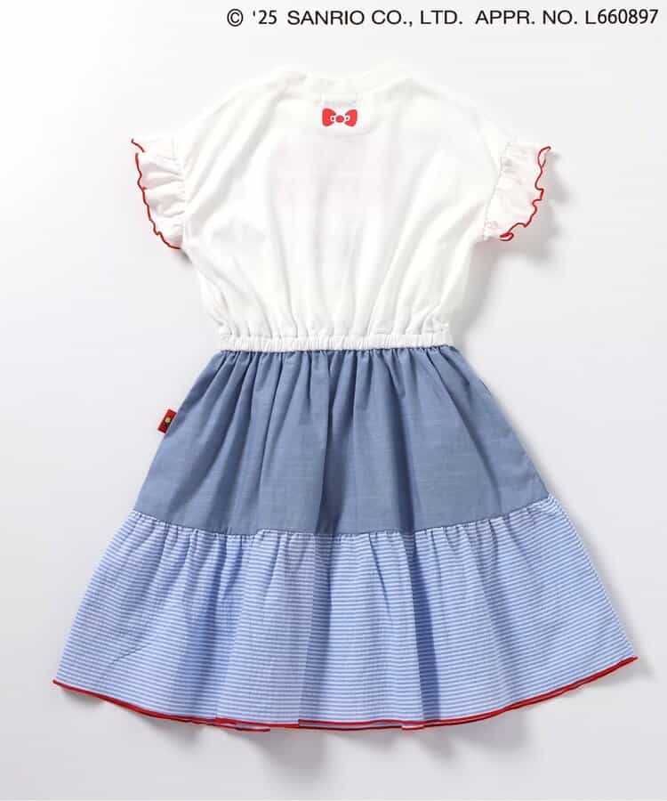BREEZE x Sanrio Hello Kitty replica dress (80-140cm) for girls (Summer dresses)