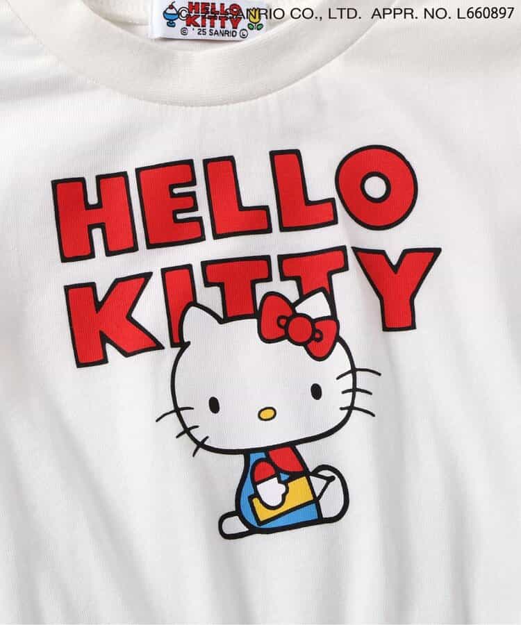 BREEZE x Sanrio Hello Kitty replica dress (80-140cm) for girls (Summer dresses)