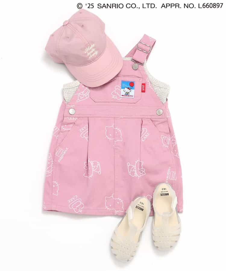 BREEZE x Sanrio Hello Kitty One-Piece Dress (80-140cm) for Girls (Summer Dress)