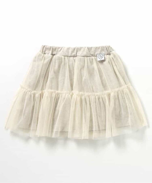 Japanese children's clothing BREEZE tulle short skirt 80-140cm girls summer SKIRTS