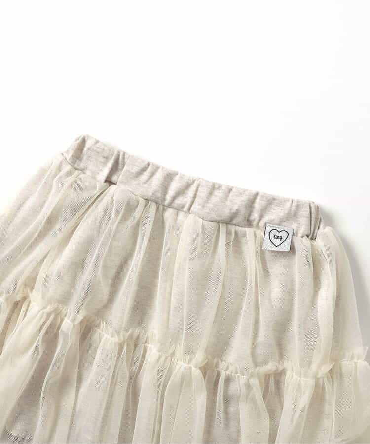 Japanese children's clothing BREEZE tulle short skirt 80-140cm girls summer SKIRTS