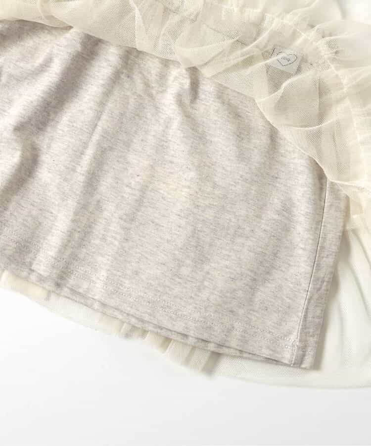 Japanese children's clothing BREEZE tulle short skirt 80-140cm girls summer SKIRTS