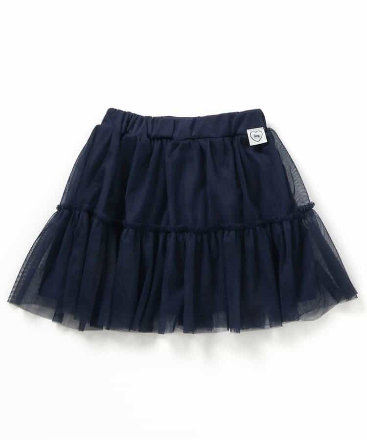 Japanese children's clothing BREEZE tulle short skirt 80-140cm girls summer SKIRTS