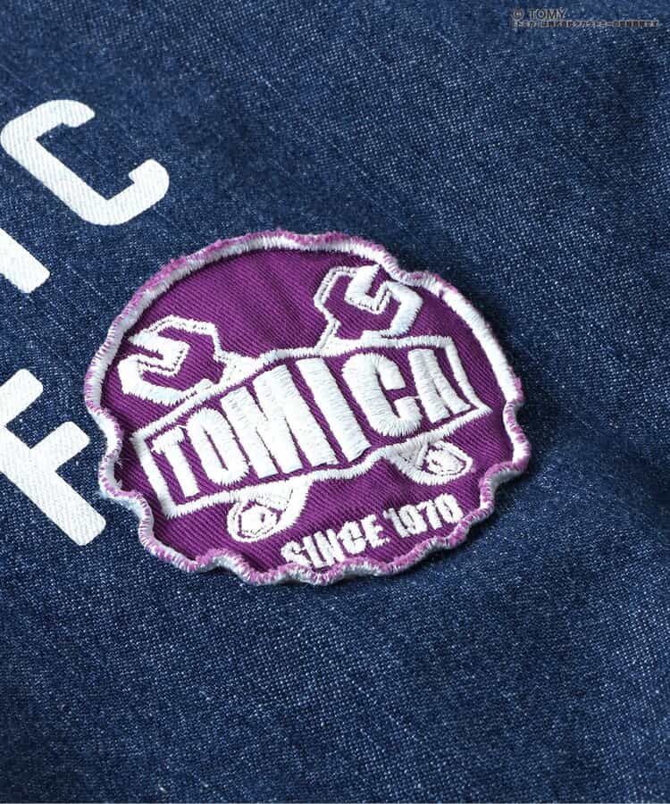 BREEZE x TOMICA Denim Overalls (90-120cm) for Boys (Summer Jumpsuit)