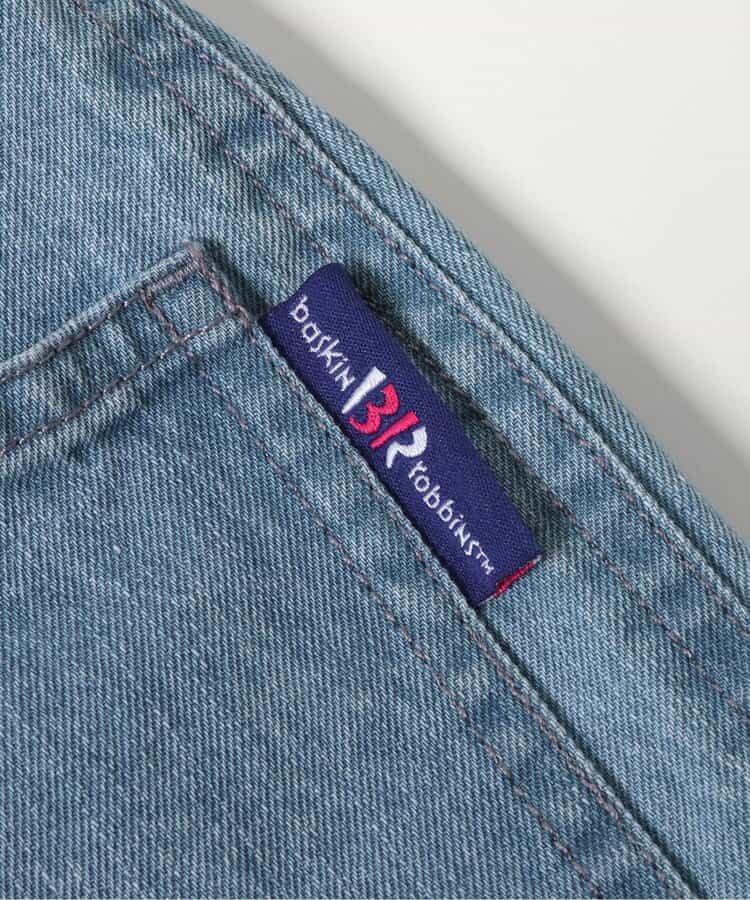 BREEZE x Baskin-Robbins Denim Overalls (80-130cm) for Boys and Girls (Summer Jumpsuit)