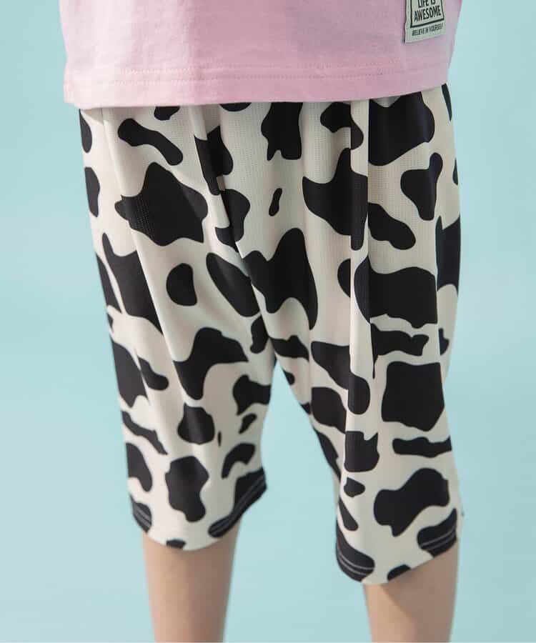 Japanese children's clothing BREEZE mesh fabric casual cropped pants 80-130cm boys'/girls' summer PANTS