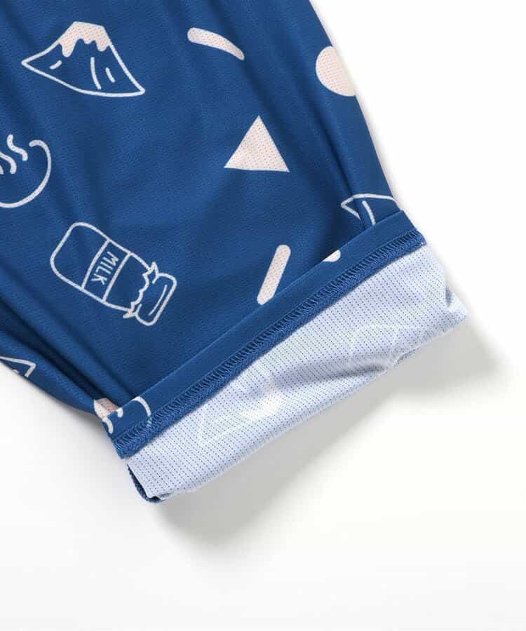 Japanese children's clothing BREEZE mesh fabric casual cropped pants 80-130cm boys'/girls' summer PANTS