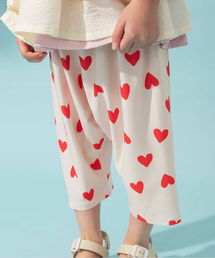 Japanese children's clothing BREEZE mesh fabric casual cropped pants 80-130cm boys'/girls' summer PANTS
