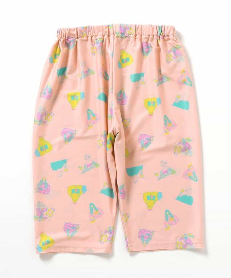 Japanese children's clothing BREEZE mesh fabric casual cropped pants 80-130cm boys'/girls' summer PANTS