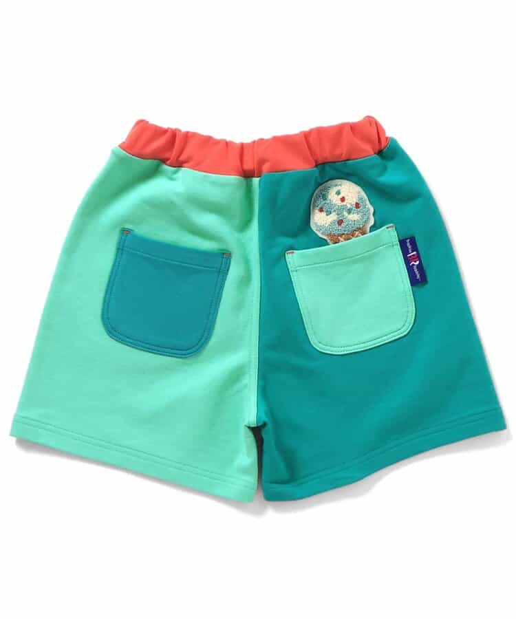 Japanese children's clothing BREEZE x Baskin-Robbins shorts 80-140cm boys' summer PANTS