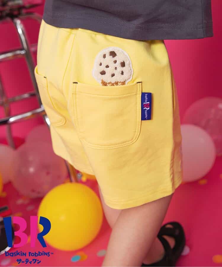 Japanese children's clothing BREEZE x Baskin-Robbins shorts 80-140cm boys' summer PANTS