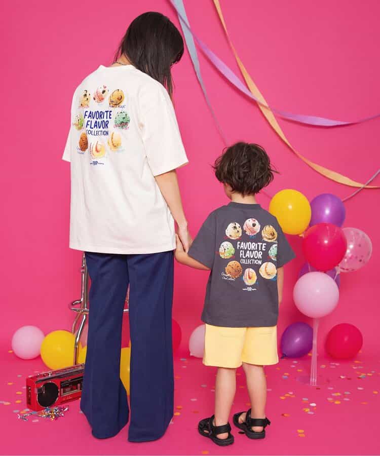 Japanese children's clothing BREEZE x Baskin-Robbins shorts 80-140cm boys' summer PANTS