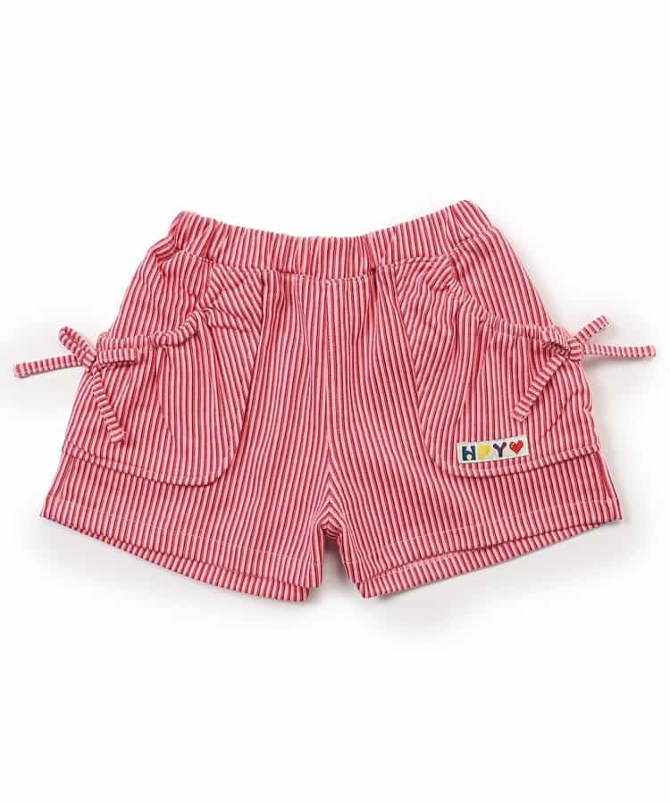 Japanese children's clothing BREEZE striped shorts 80-140cm girls summer PANTS