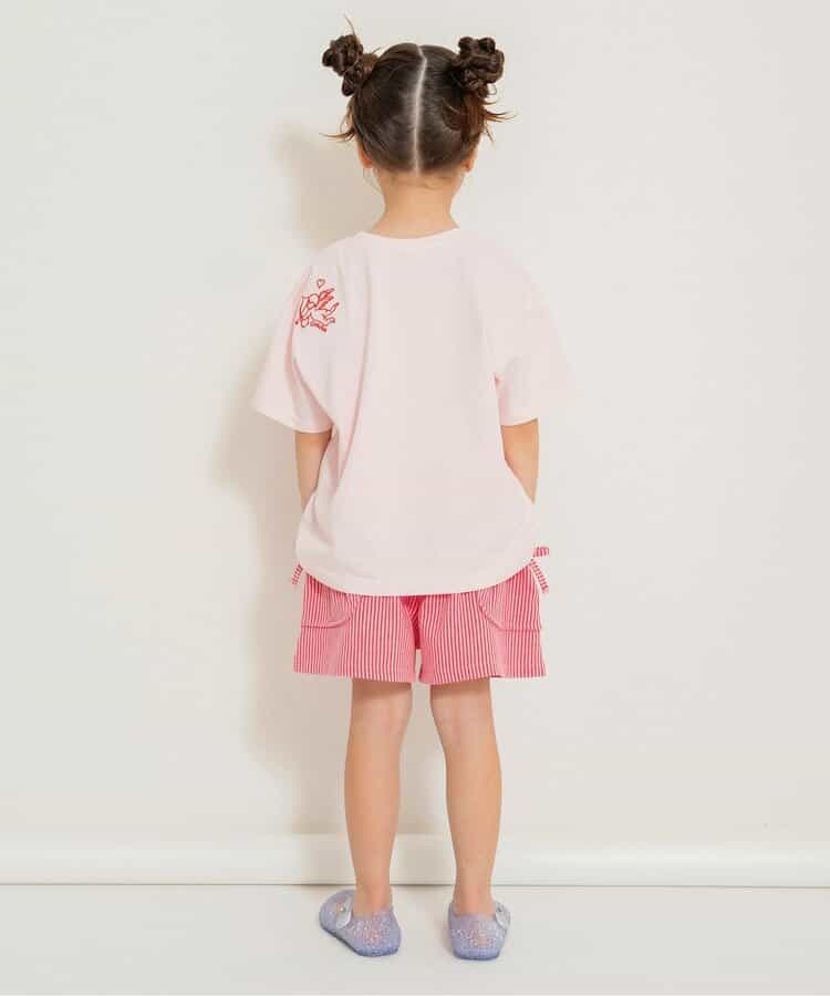 Japanese children's clothing BREEZE striped shorts 80-140cm girls summer PANTS
