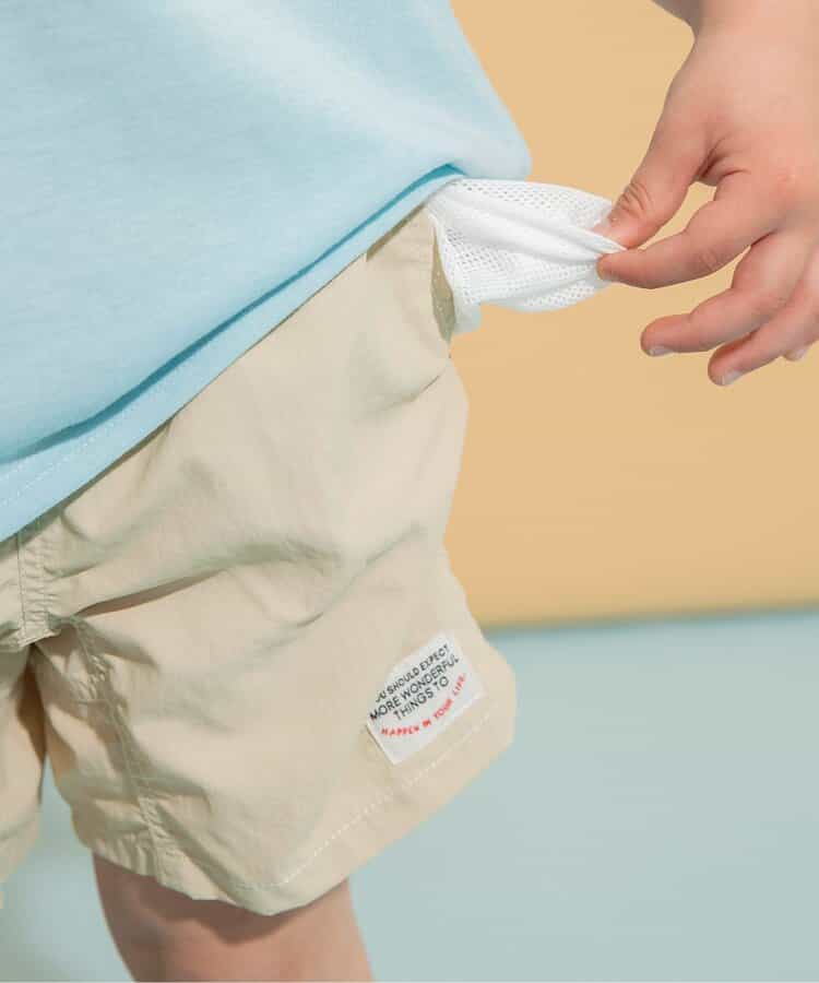 BREEZE UV-Proof Amphibious Waterproof Beach Shorts (80-160cm) for Boys and Girls (Japanese Kidswear) - Summer Swimwear Special