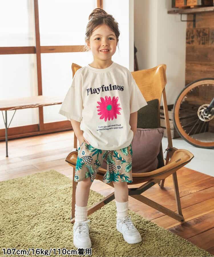 Japanese children's clothing BREEZE quick-drying vacation style shorts 80-140cm boys'/girls' summer PANTS