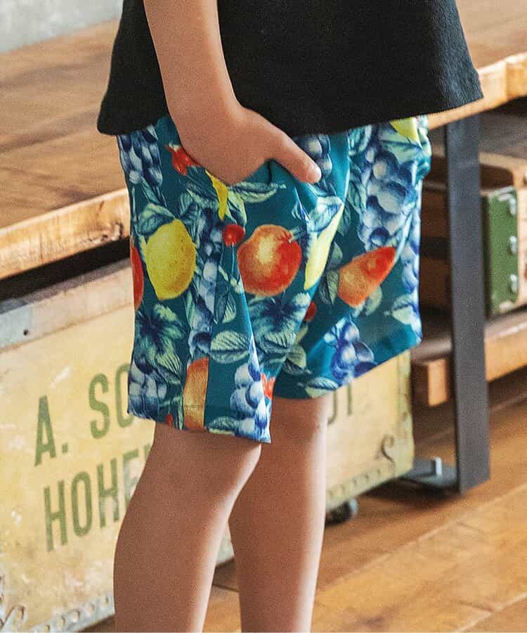 Japanese children's clothing BREEZE quick-drying vacation style shorts 80-140cm boys'/girls' summer PANTS