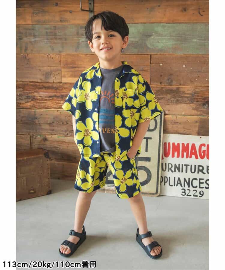 Japanese children's clothing BREEZE quick-drying vacation style shorts 80-140cm boys'/girls' summer PANTS