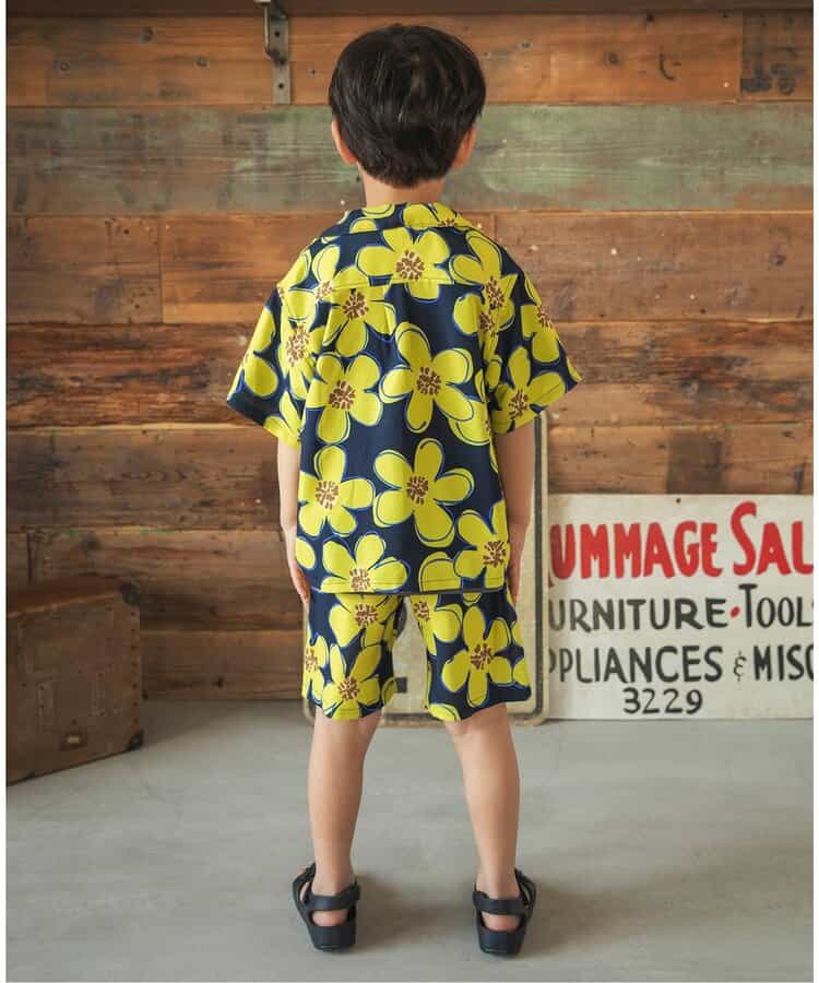 Japanese children's clothing BREEZE quick-drying vacation style shorts 80-140cm boys'/girls' summer PANTS