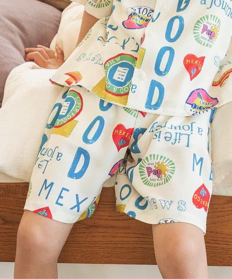 Japanese children's clothing BREEZE quick-drying vacation style shorts 80-140cm boys'/girls' summer PANTS