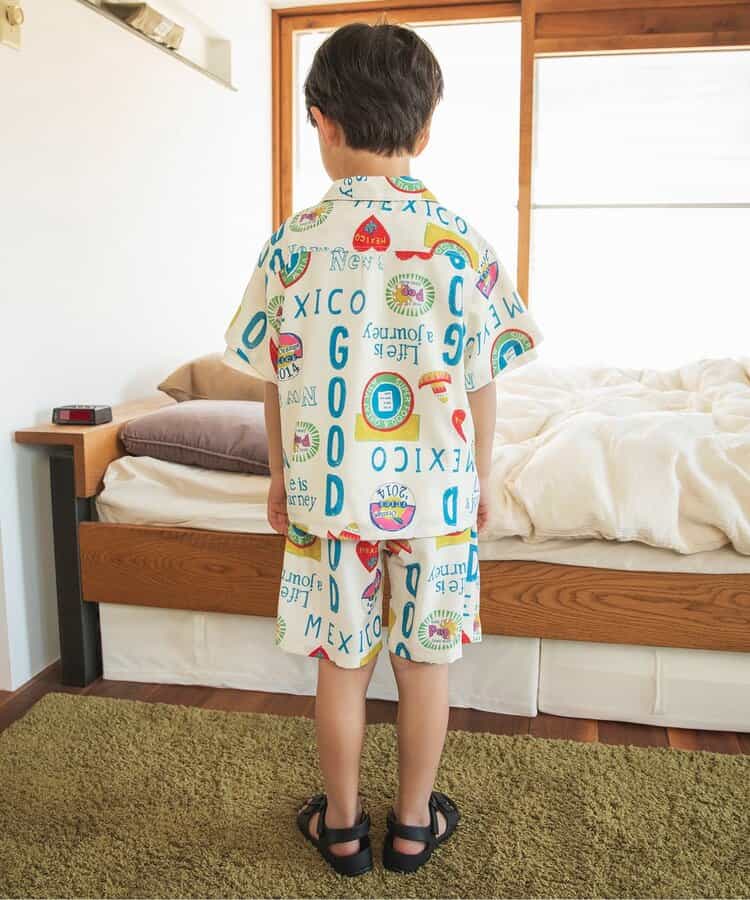 Japanese children's clothing BREEZE quick-drying vacation style shorts 80-140cm boys'/girls' summer PANTS