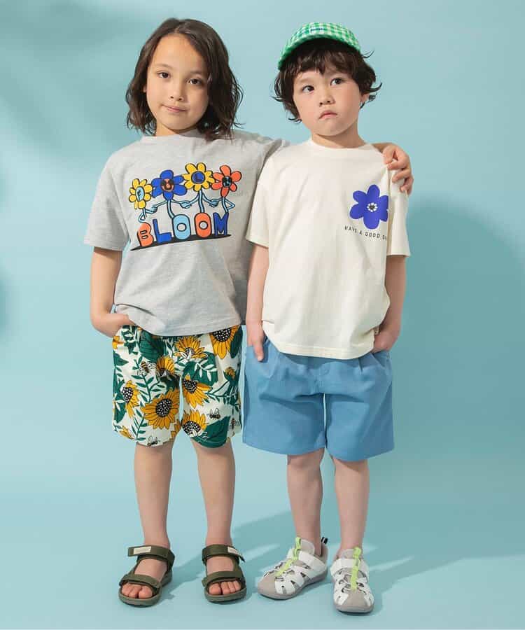 Japanese children's clothing BREEZE versatile casual shorts 80-150cm boys'/girls' summer PANTS