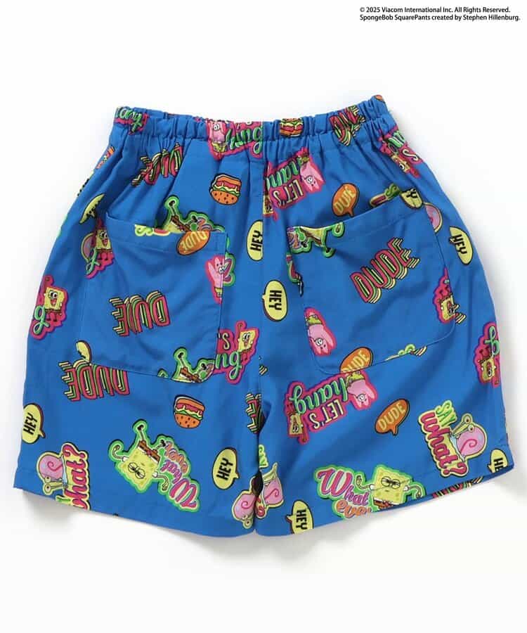 BREEZE x SpongeBob SquarePants Hawaiian Shorts 80-140cm Boys Summer PANTS