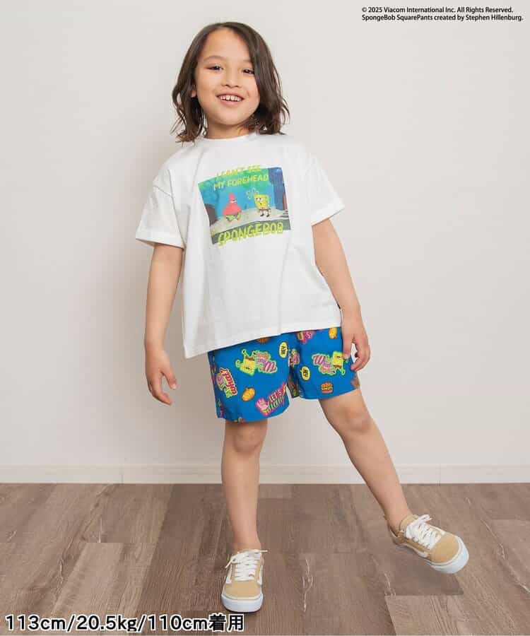 BREEZE x SpongeBob SquarePants Hawaiian Shorts 80-140cm Boys Summer PANTS