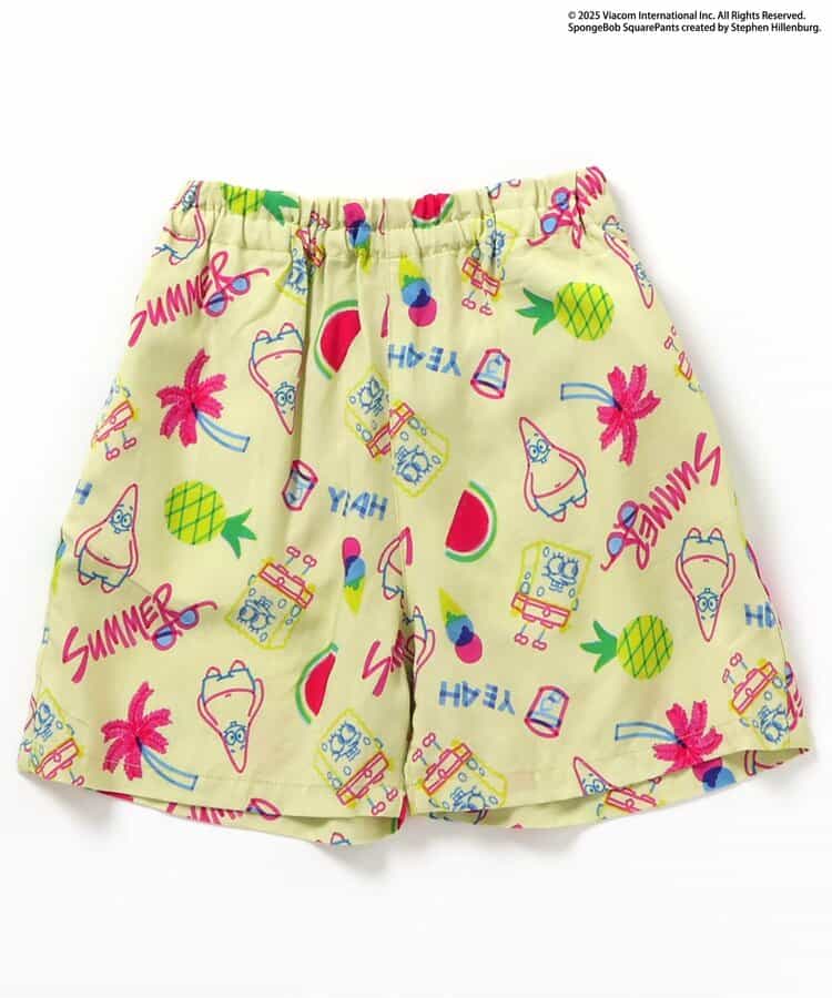 BREEZE x SpongeBob SquarePants Hawaiian Shorts 80-140cm Boys Summer PANTS