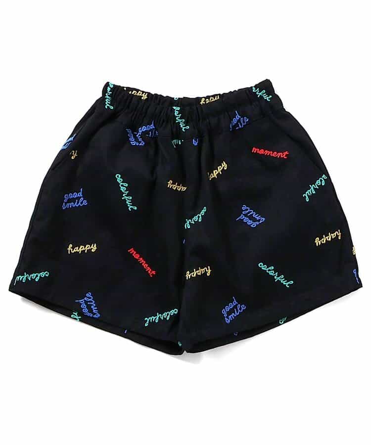 Japanese children's clothing BREEZE embroidered letter top 80-140cm boys' summer PANTS