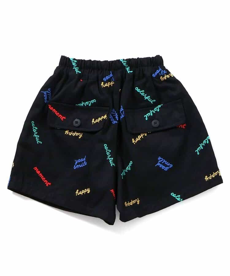 Japanese children's clothing BREEZE embroidered letter top 80-140cm boys' summer PANTS