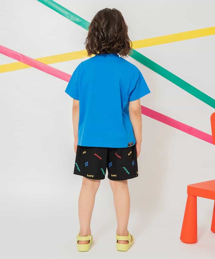 Japanese children's clothing BREEZE embroidered letter top 80-140cm boys' summer PANTS