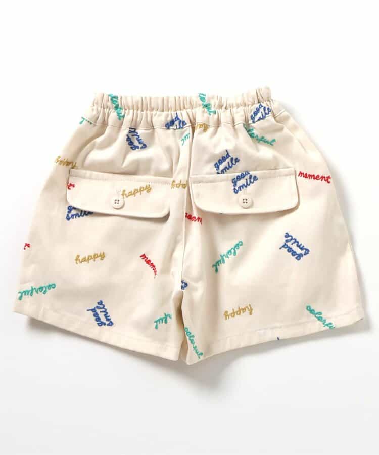 Japanese children's clothing BREEZE embroidered letter top 80-140cm boys' summer PANTS