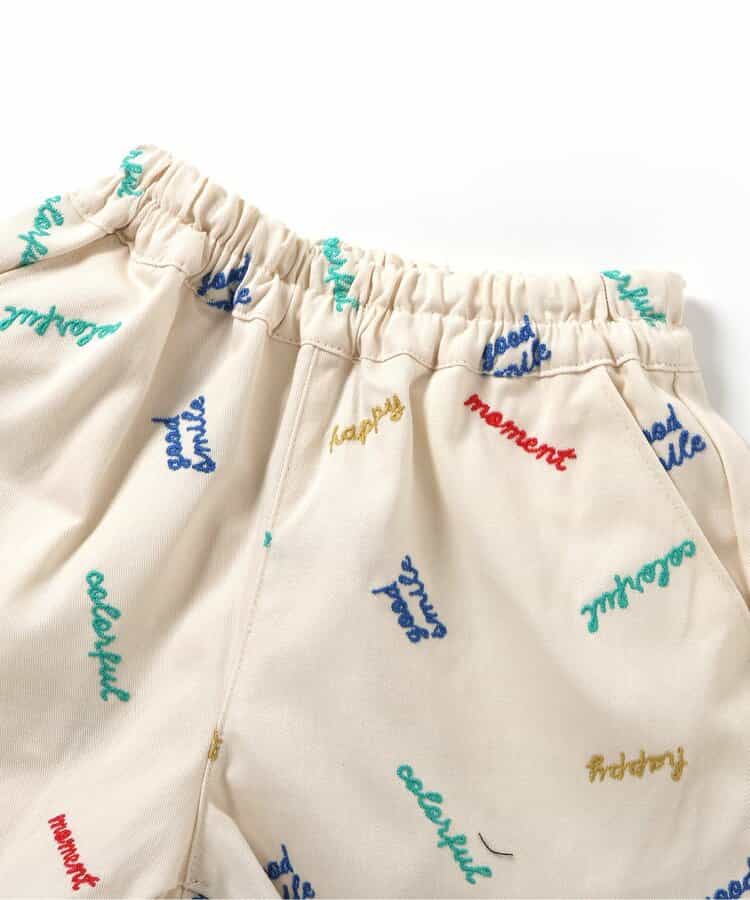 Japanese children's clothing BREEZE embroidered letter top 80-140cm boys' summer PANTS