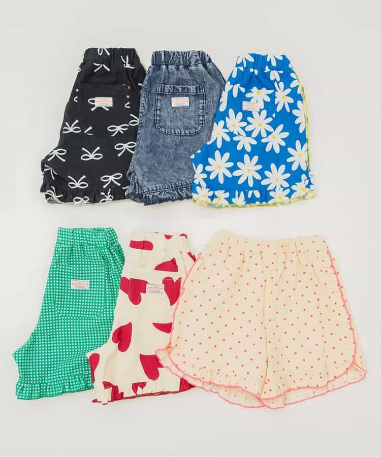Japanese children's clothing BREEZE casual shorts 80-140cm girls summer PANTS