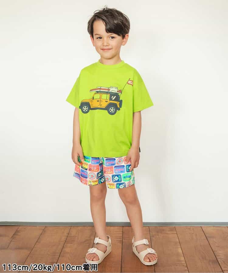 Japanese children's clothing BREEZE casual shorts 80-140cm boys'/girls' summer PANTS