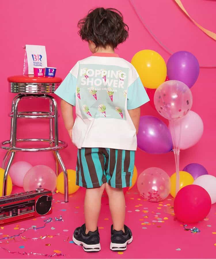 Japanese children's clothing BREEZE casual shorts 80-150cm boys'/girls' summer PANTS