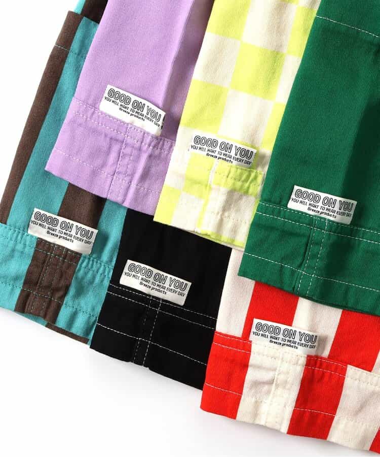 Japanese children's clothing BREEZE casual shorts 80-150cm boys'/girls' summer PANTS