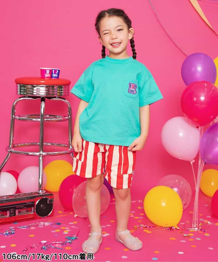 Japanese children's clothing BREEZE casual shorts 80-150cm boys'/girls' summer PANTS