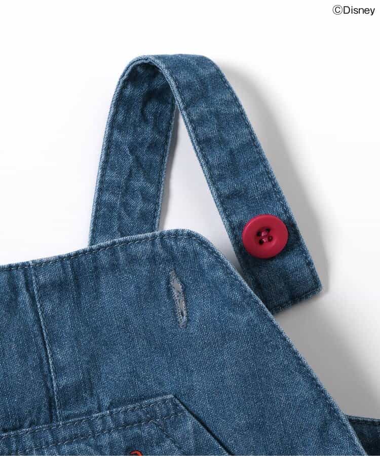 BREEZE x Disney The Little Mermaid Denim Jumpsuit (70-80cm) for Girls (Summer Jumpsuit for Newborns)