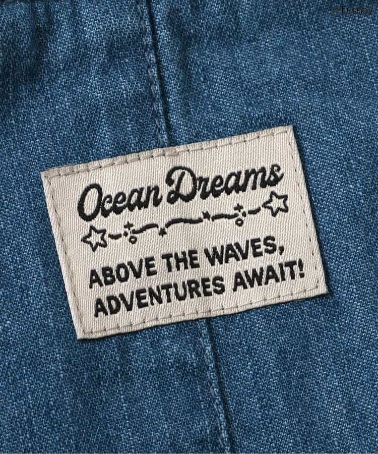 BREEZE x Disney The Little Mermaid Denim Jumpsuit (70-80cm) for Girls (Summer Jumpsuit for Newborns)