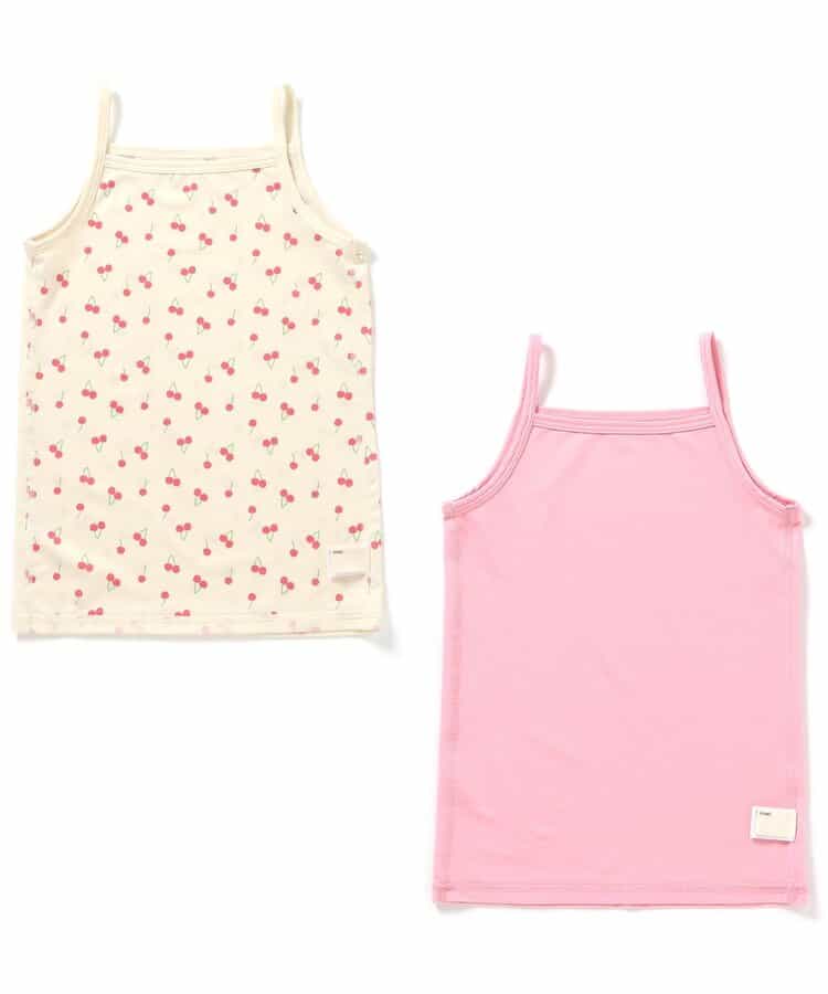 Japanese children's clothing BREEZE suspender underwear two-piece set 90-140cm girls summer TOPS